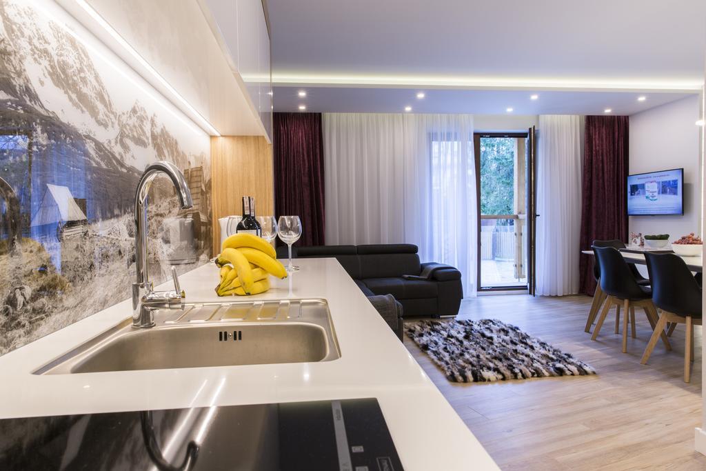 Апартаменты Udanypobyt Apartament Sniezny Закопане Экстерьер фото